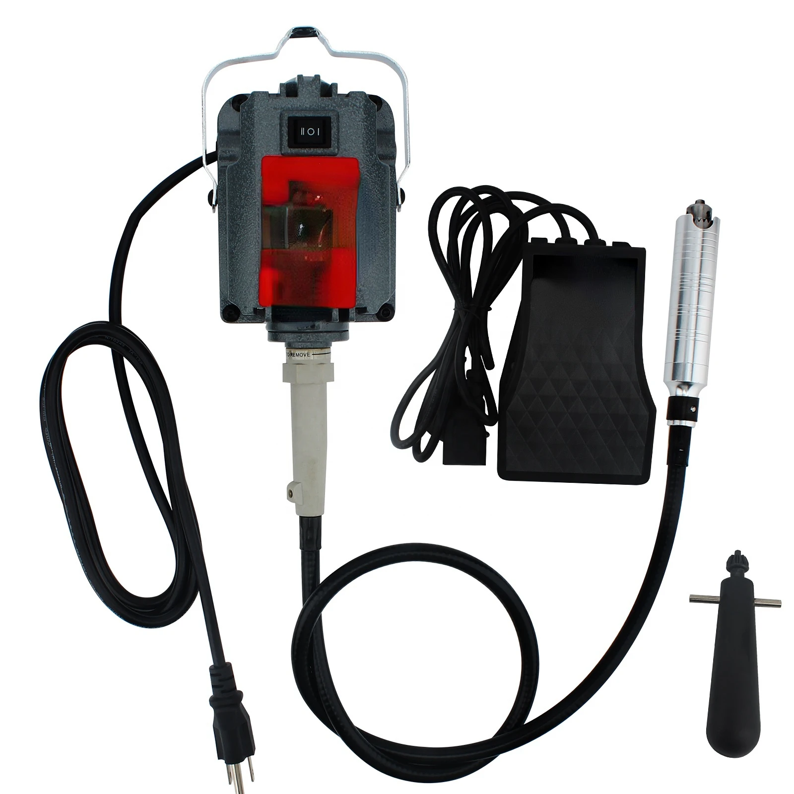

Flexible Shaft Polishing Machines Universal Flex Shaft Motor Goldsmith Tools