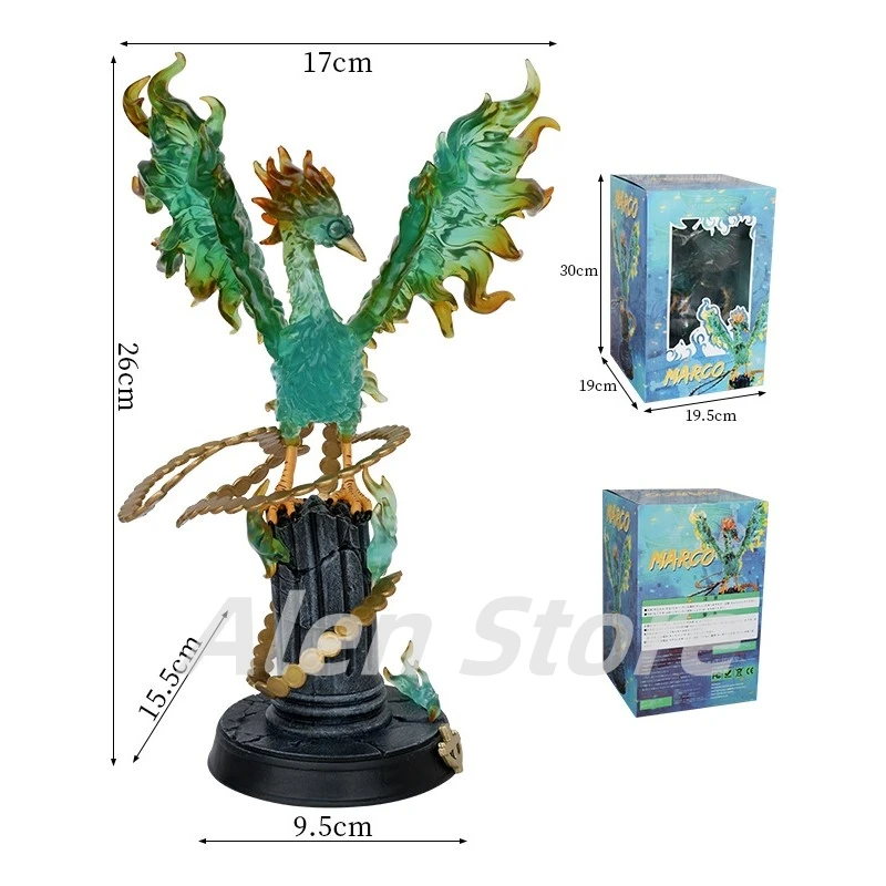 

26cm Anime Figure Marco Dream Phoenix Beast Form Phantom Beast Species Decorative Periphery Birthday Model Gift Toys