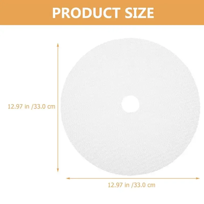 

Drying For Heat-resistant Dehydrator Baking Reusable Fruit Mesh Sheets Fruit 8pcs Steamer Mats Silicone Dryer Non-stick Mat