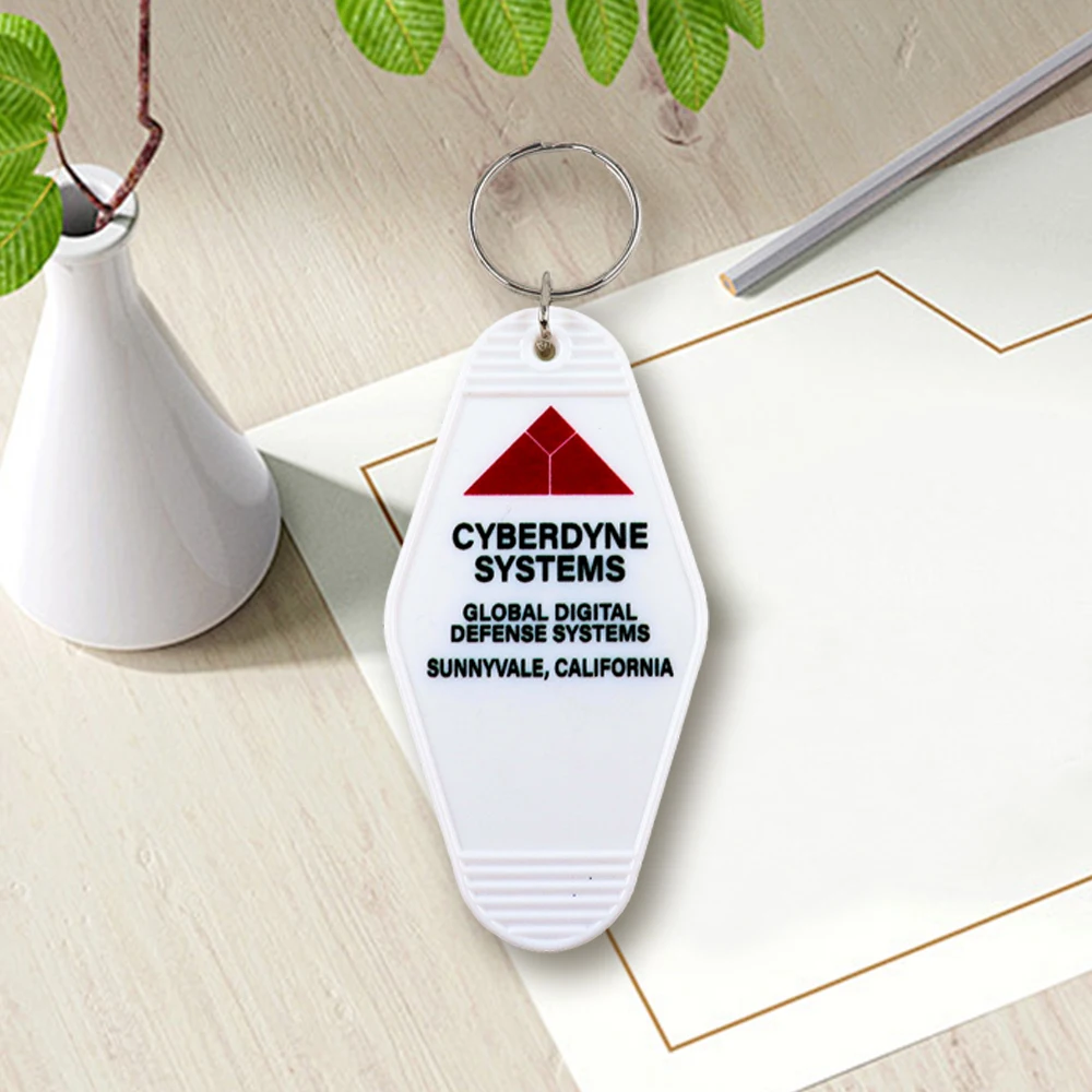 Брелок Cybeerdyne Global Defense T-1000 Sunnyvale California, брелок для ключей, вдохновленный научно-фантастическим фильмом, аксессуары для ключей Collectio (art.: 3920cfe9e7451) - 3920cfe9e7451