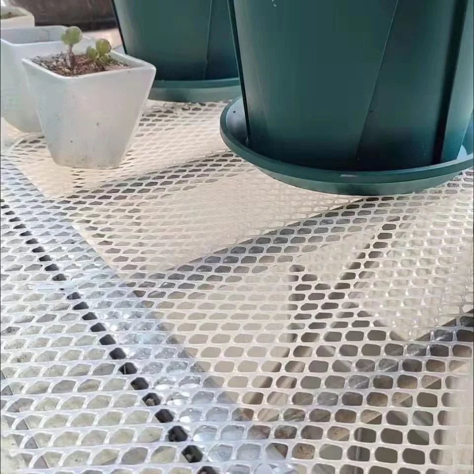 

Multiple Purpose White Plastic Mesh for Use in Aquatic Products Poultry Breeding Sericulture Balcony Protection Garden Fence Net
