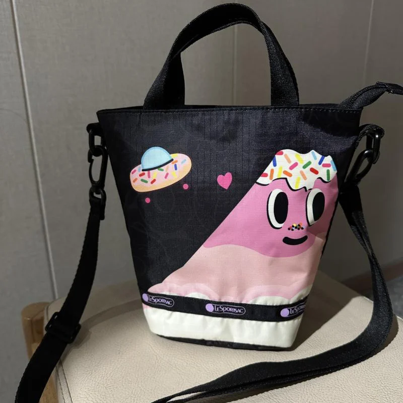 

Cartoon Anime Kawaii Woman Bag Fashion Casual Handbag Cute Shoulder Bag Information Bag Portable Storage Bag Children Gift