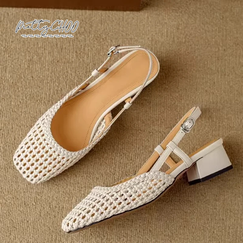 Шикарные сандалии на ремешке с ремешком пятке женские брендовые Дизайнерские