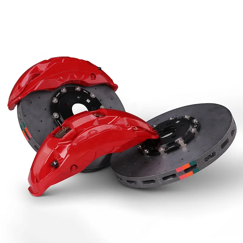 Werks Оптовая торговля керамический ротор 10pot Bremssystem BBK для Porsche Macan Cayenne 911 718 2017-2019