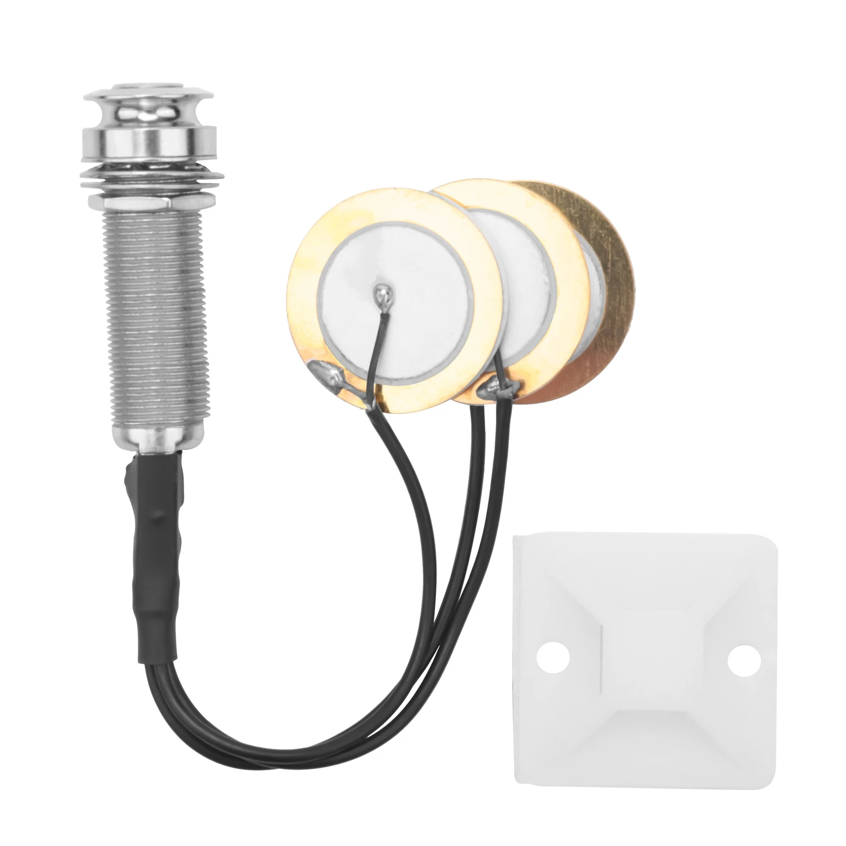 Пьезоконтактный микрофон 3 преобразовательные звукосниматели с торцевым