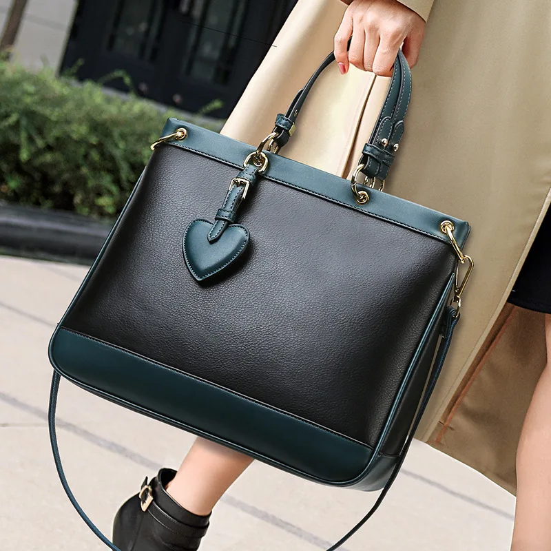 2022 Women Fashion Briefcases Woman PU Handbag Work Office Bag Ladies Cross Body Bags For Women Handbags Large Capacity