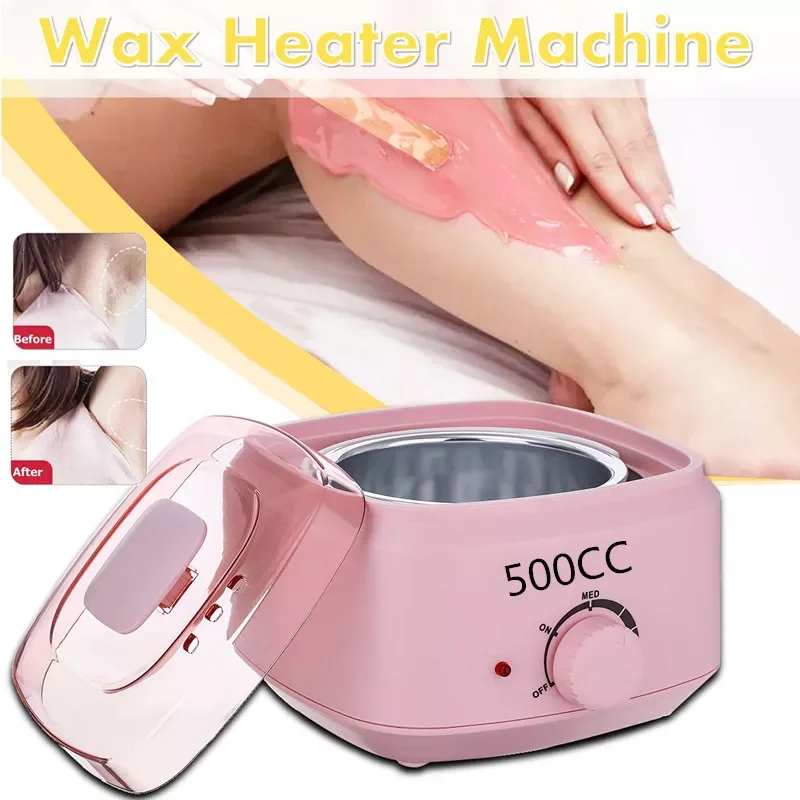 Wax Heater Hair Removal Wax Machine Paraffin Wax Warmer Pot SPA Hand Foot Body Hair Epilator Depilatory Waxing Kit