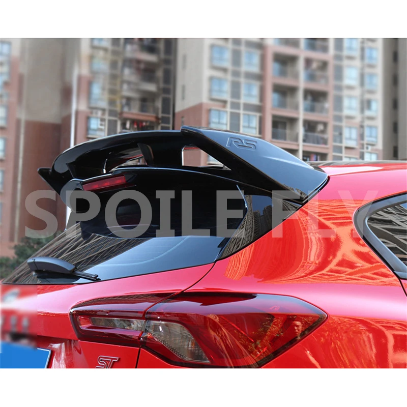 RS Стиль для Ford Focus ST MK4 C519 спойлер 2019 2020 21 2022 ABS Материал углеродный вид