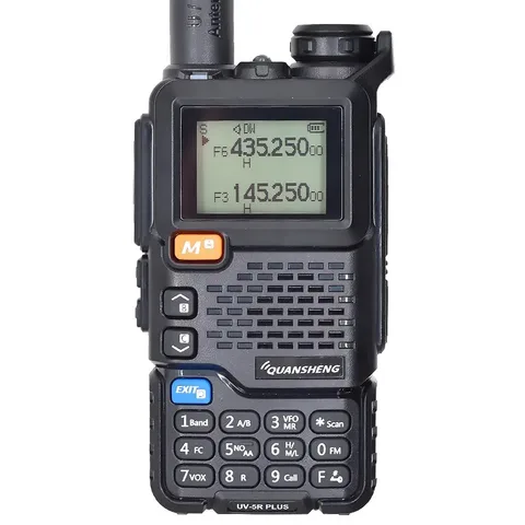 Quansheng UV 5R Plus Walkie Talkie Портативный Am Fm двусторонний радиокоммутатор VHF Station K5 Приемник Ham Беспроводной комплект дальнего действия