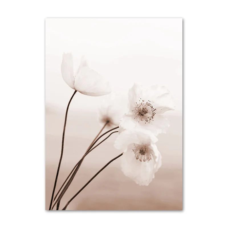 Цветочный пейзаж картина для дома настенная Картина на холсте современные