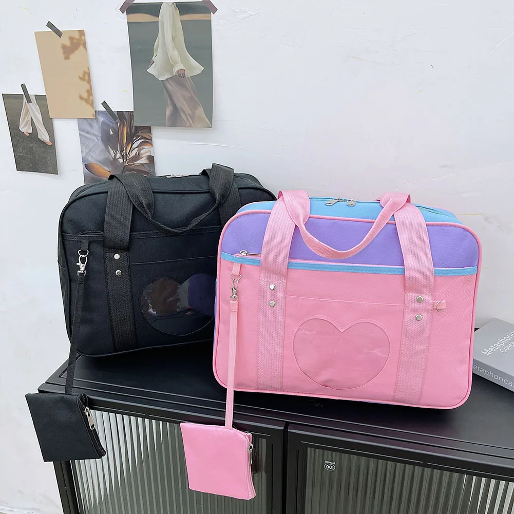 

Waterproof Shoulder Bags Woman Excising Handbags Outdoor Camping Trip Storage Accessories Luggage Container Set