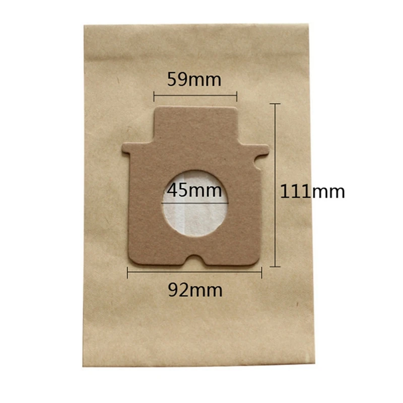 

20 Pcs Replacement Garbage Bag For Panasonic C-20E MC-E7101 MC-CG461 Vacuum Cleaner Accessories Dust Bag Paper Bag