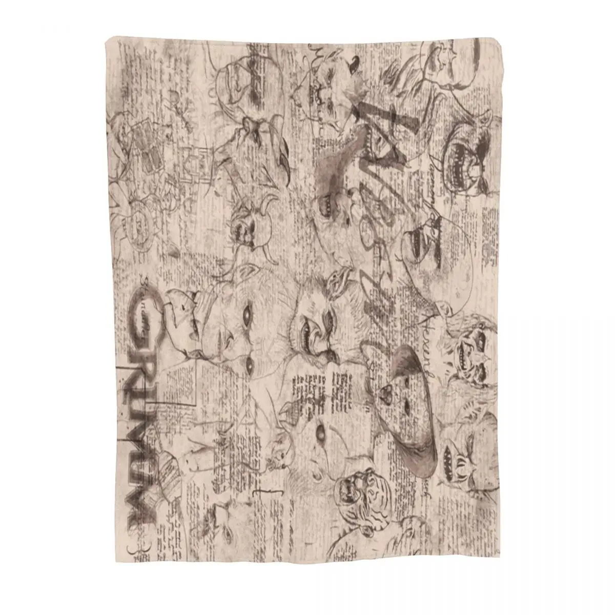 Ультрамягкое Флисовое одеяло Grimm - Wesen 2024