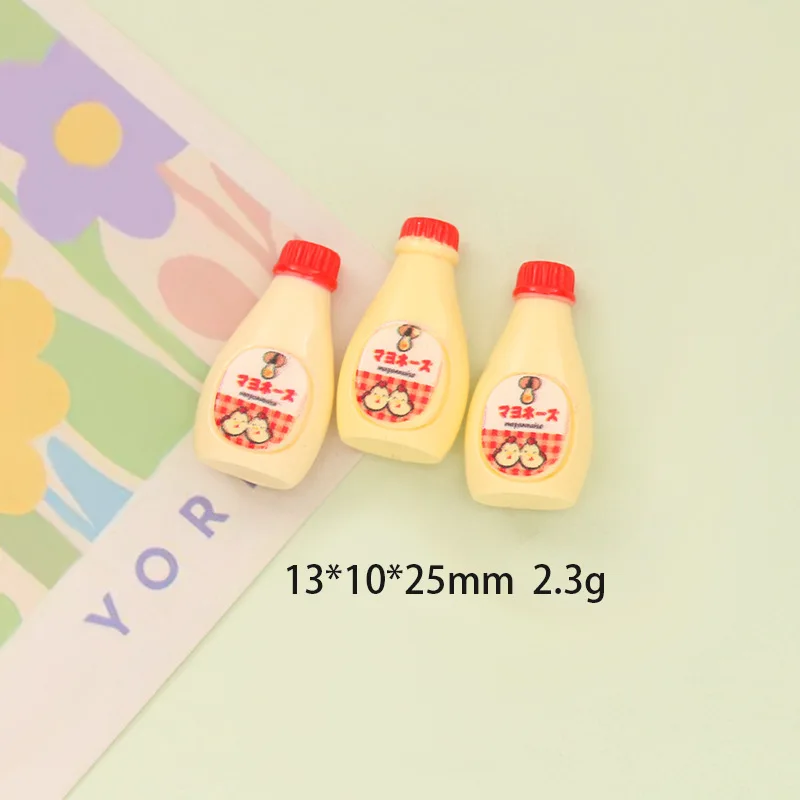 

100 шт. Миниатюрные фигурки кухни из смолы Kawaii