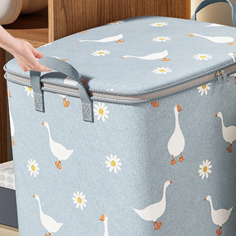 

1PC Cute Moisture-Proof Clothes Organizer Large Capacity Daisy&Duck Moving Packing Bags Quilt Storage Bag
