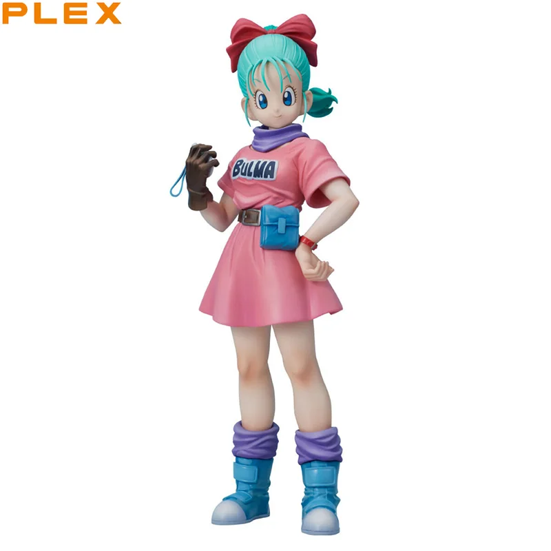 

In Stock 100% Original PLEX GIGANTIC SERIES Bulma DRAGON BALL 38CM Anime Figure Model Collecile Action Toys Gifts