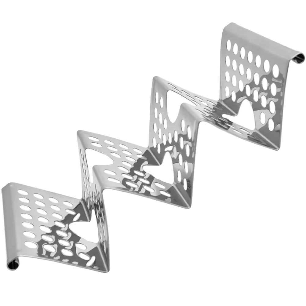 

Taco Holder Stainless Steel Rack Stand Kitchen Making Frame Decorative Baked Pancake Metal