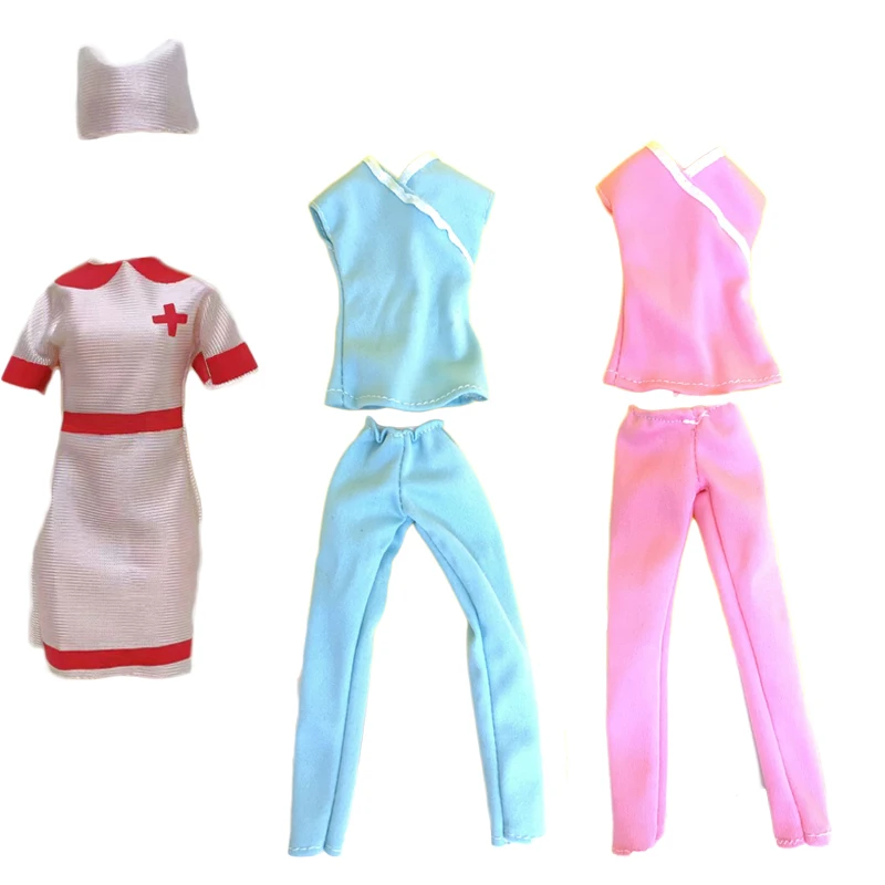 Новое поступление Одежда для куклы униформа врача медсестры 3 шт. в комплекте с