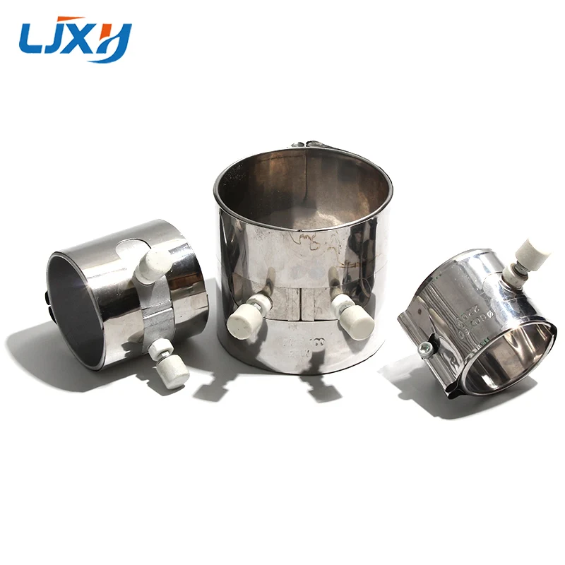 

LJXH Inner Diameter 90mm Stainless Steel Electric Band Heater Height 40-60mm 320W-500W Heating Element for Injection Machine