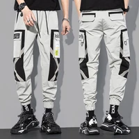 high street mens fashion hip hop green cargo pants japanese streetwear joggers mid harajuku casual sports trousers men clothing