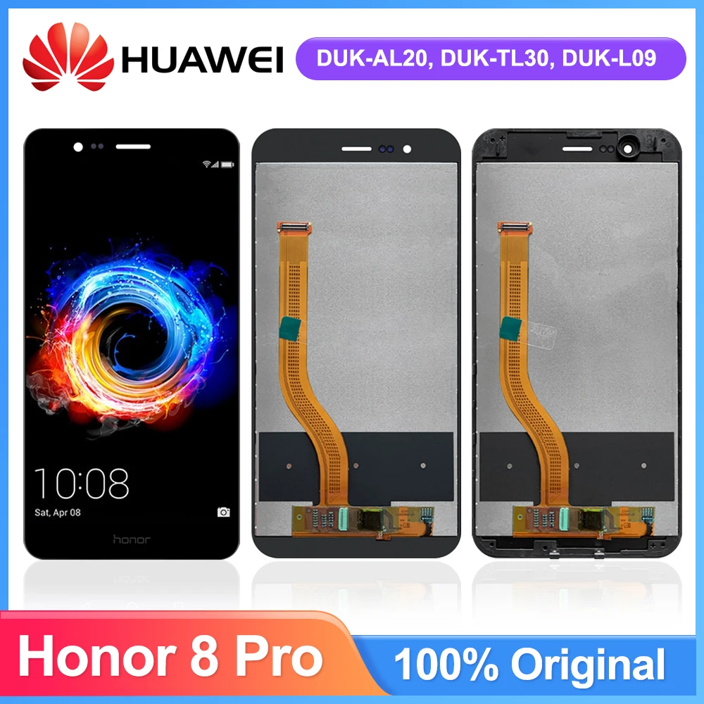 ЖК-дисплей 5 7 ''для Honor 8 Pro сенсорный экран с дигитайзером и рамкой в сборе для
