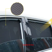 magnetic car sun shade mesh for audi q3 sportback 2020 2021 2022 side window sun visor sunscreen insulationuv block net