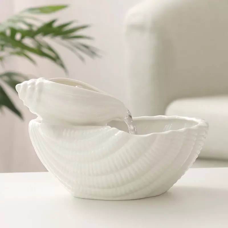 

Поилка керамическая для кошек, многофункциональный питьевой фонтанчик для домашних животных, автоматический дозатор воды для собак, аксес...