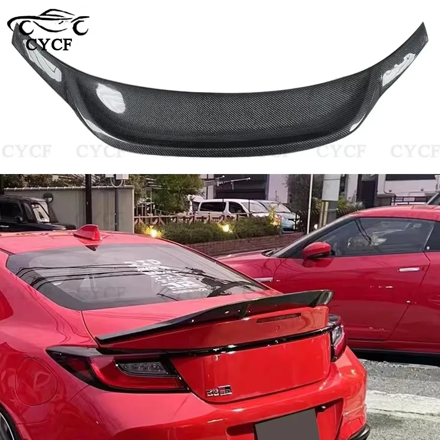 Для Toyota GR86 Subaru BRZ задние спойлеры на багажник хвостовые плавники из углеродного