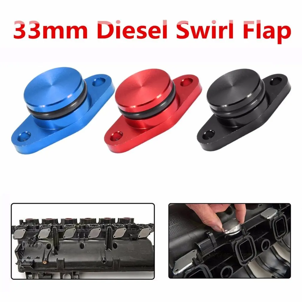 

Practical 1X33Mm For Durable Swirl Flap Blanks Repair 320D 330D 520D 525D 530D 730D Car Accessories