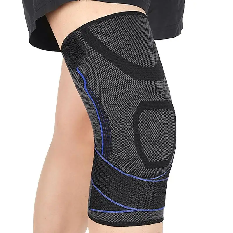 

1PC Knee Support Protector Breathable Kneepad Kneecap Knee Pads Pressurized Elastic Brace Belt For Running Basketball Volleyball