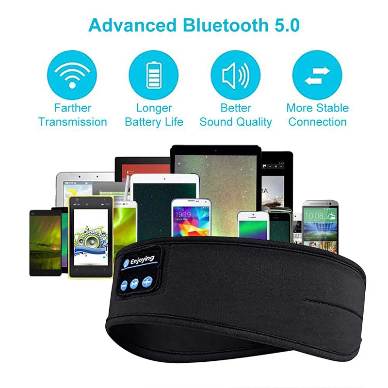 Bluetooth-наушники с микрофоном затенение маски |