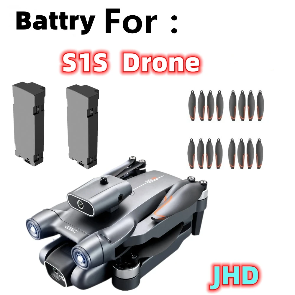 

JHD Original S1S Battery Drone Accessories 3.7V 1800mAh Battery S1S RC Airplane Lipo Battery