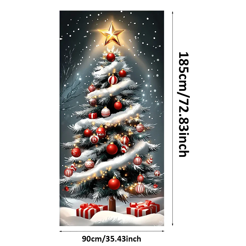 

Рождественский баннер из полиэстера 90x185 см