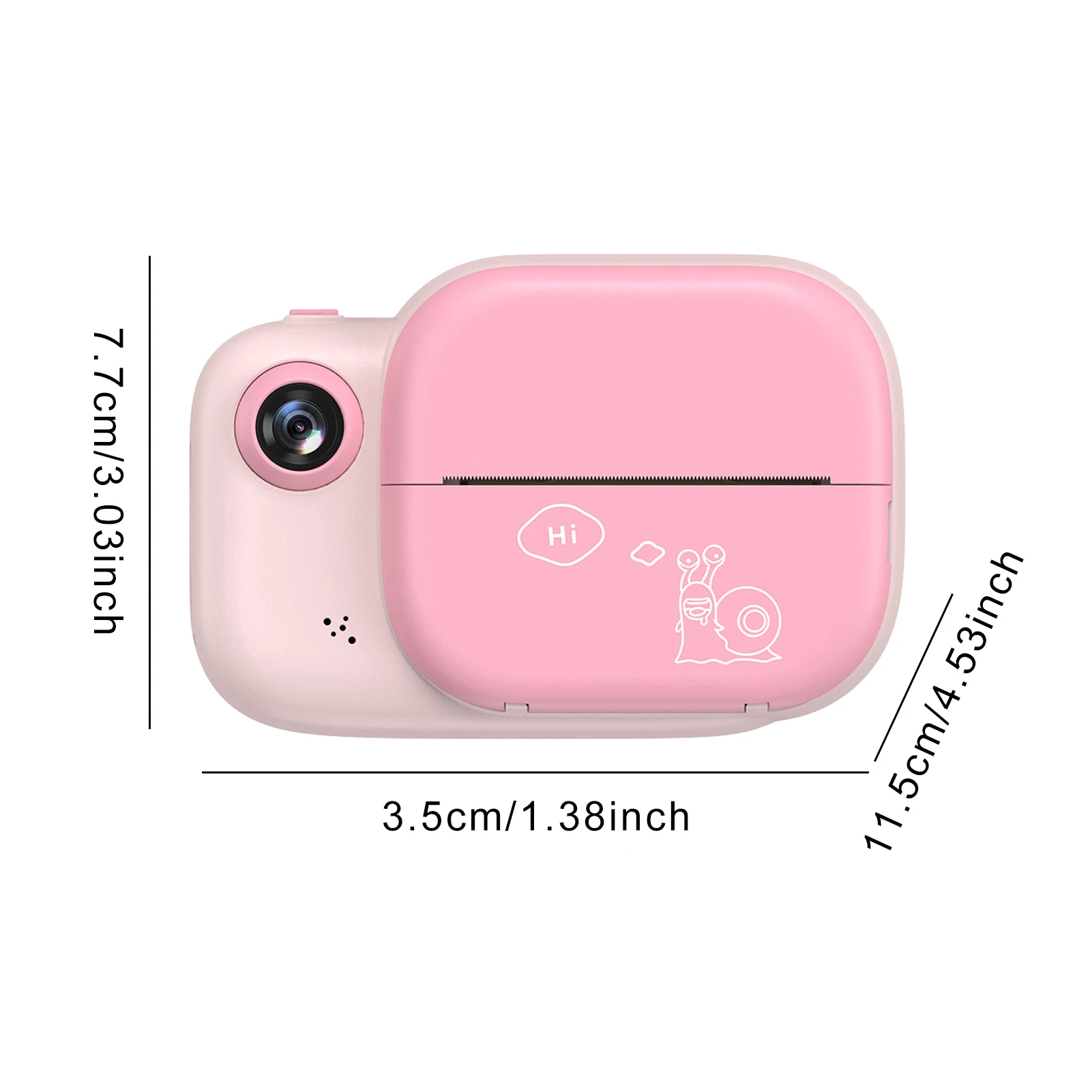 Детская камера для мгновенной печати с картой памяти 32 Гб 3-дюймовый экран HD 1080p