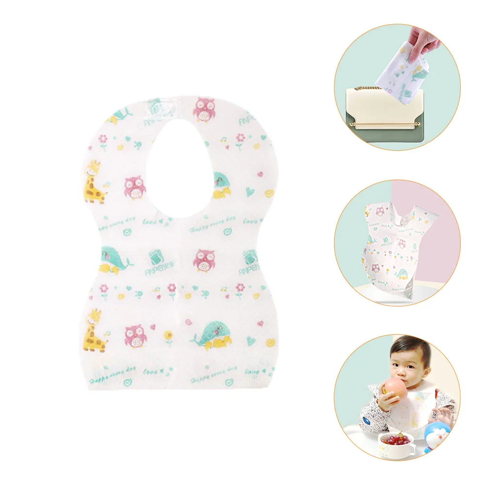 

Baby Bibs Bandana Teething Feeding Toddler Collar Newborn Registry Gift Unisex Disposable Soft Drool Waterproof Shower