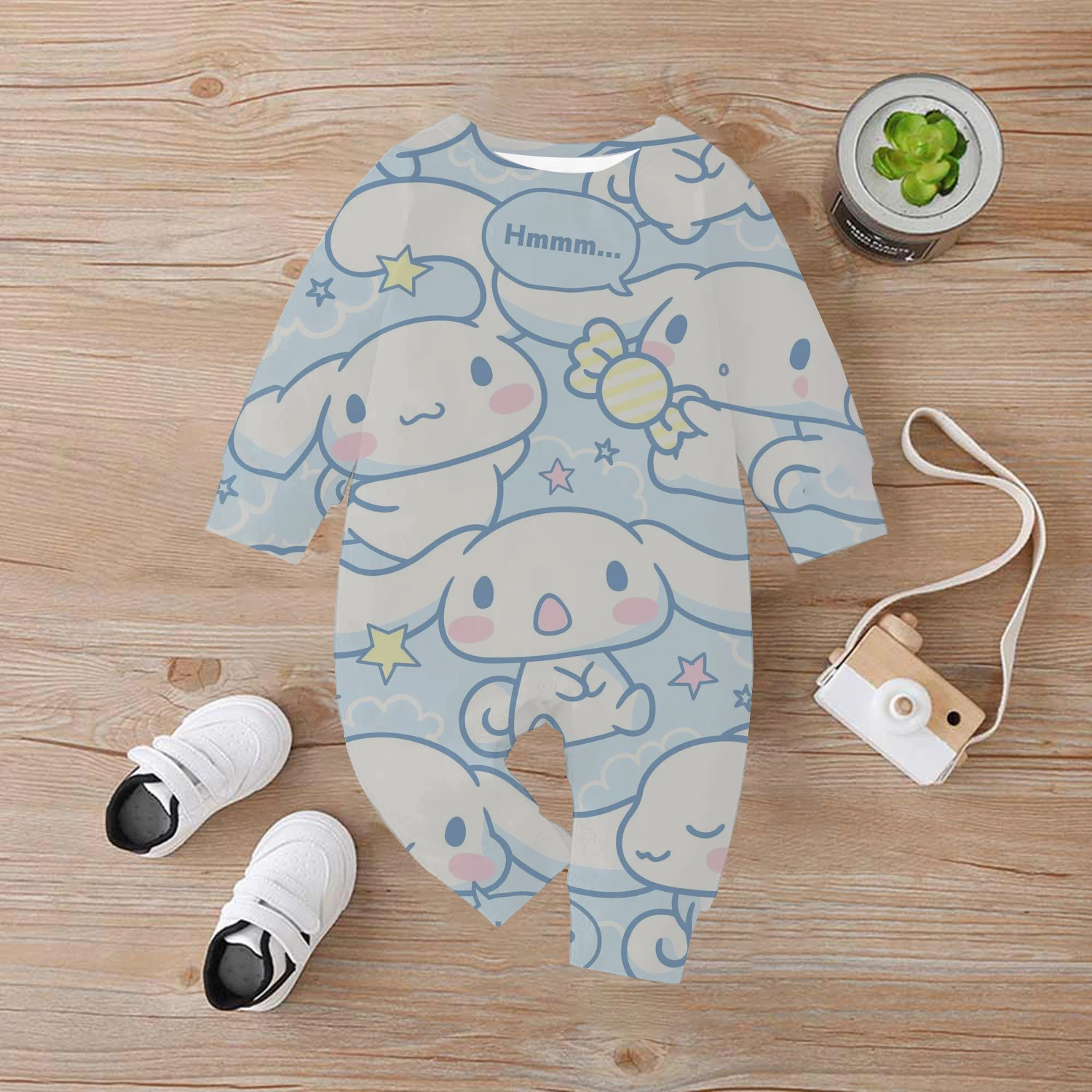 2024 новый детский комбинезон 3M-4T Sanrio Meiletikulomikawa костюм для ползания с героями