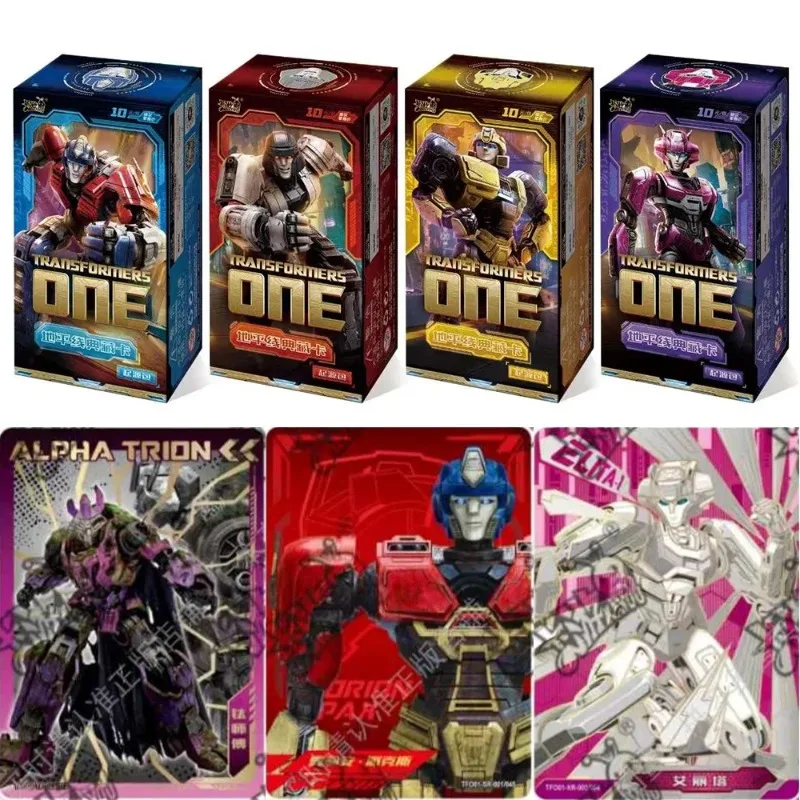 KAYOU Transformers Card Horizon Коллекционные карты Origin Pack Optimus Prime Bumblebee Megatron Редкая