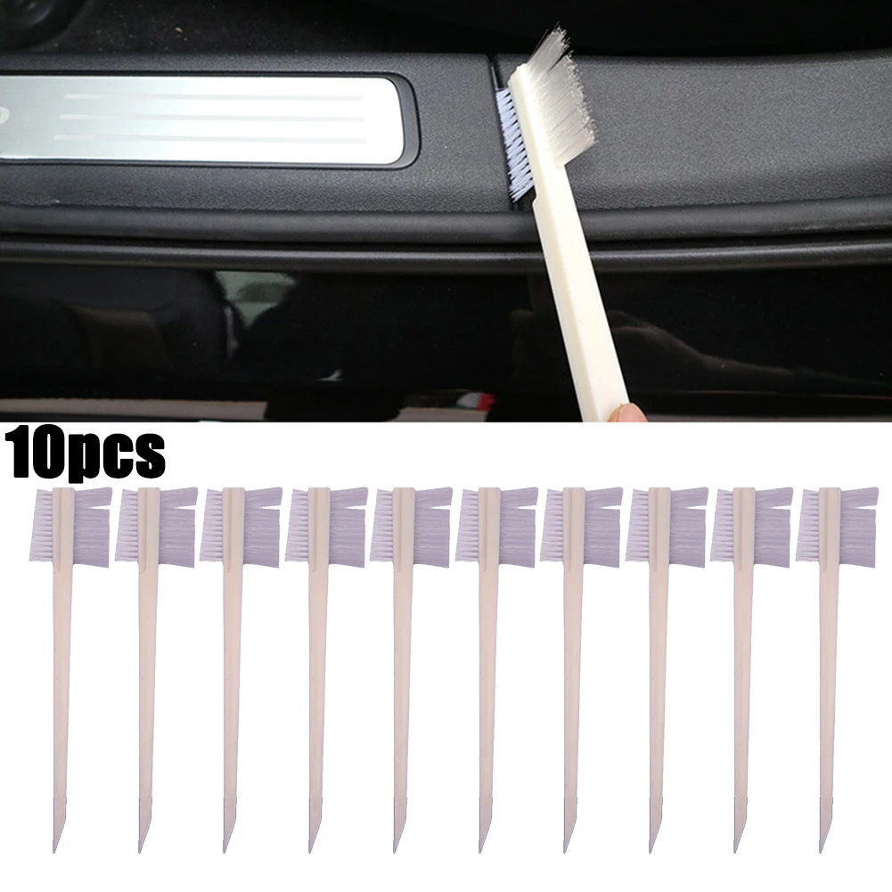 

Car Side Seam Detail Brush Cleaning Brush For Air Outlet Engine Air Conditioner Double-Sided Brush Groove Brush Side Seam Brush