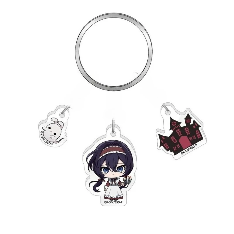 Брелок Bungo Stray Dogs: Женский брелок «Дом призраков», Мужской брелок «Фёдор Д», Акриловый брелок «Николай Г», Подвеска «Накадзима Ацуши» (art.: 3920da5d4c3eb) - 3920da5d4c3eb