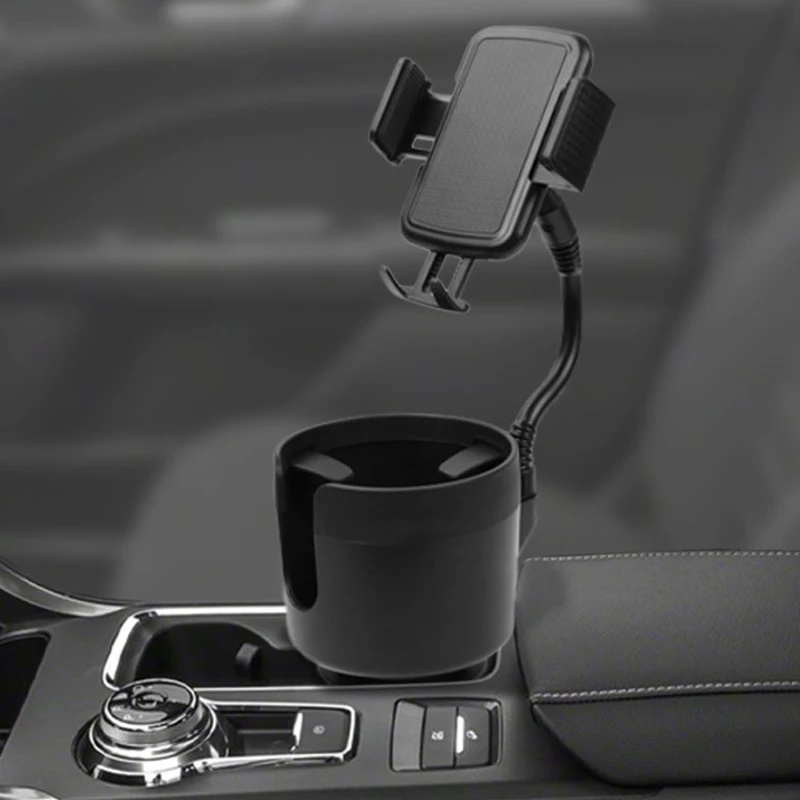 

Автомобильная чашка и держатель для телефона 2 в 1, вращающийся на 360 ° регулируемый кронштейн, автомобильная чашка подставка-держатель для сотового телефона универсальная для мобильного телефона 4-7,2 дюйма 101A
