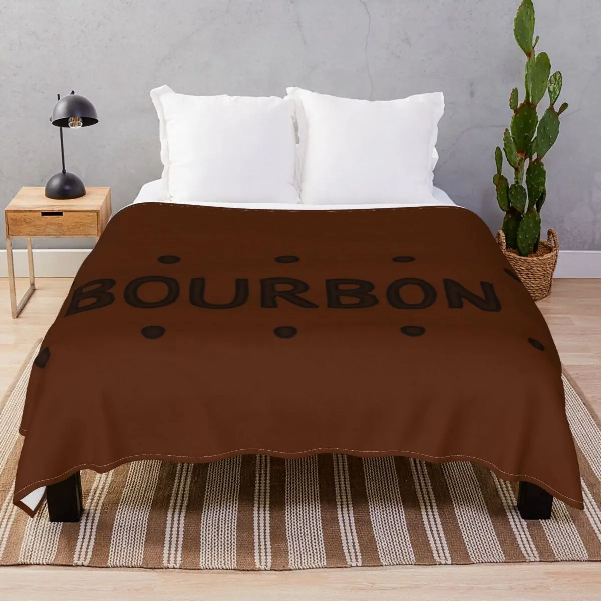 Chocolate Bourbon Biscuit Blanket Velvet Spring Autumn Comfortable Throw Blankets for Bedding Home Couch Travel Cinema