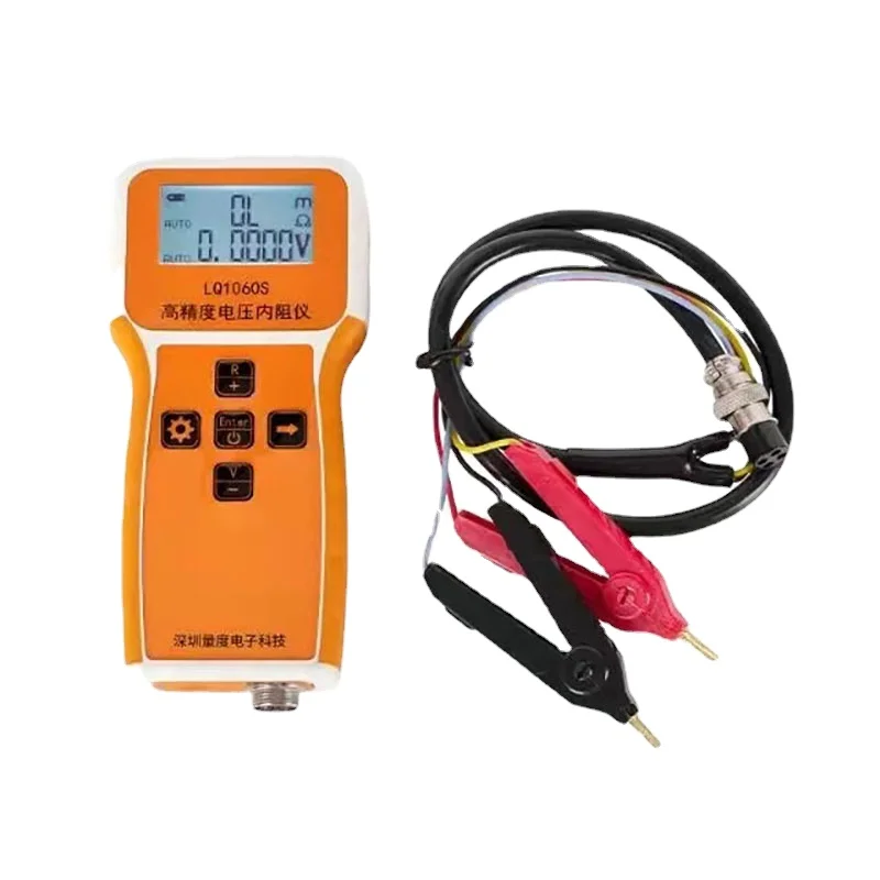 

1060S High-precision Impedance Lithium Battery Voltage IR Internal Resistance Tester for 18650 32700 Lifepo4 Prismatic Cell