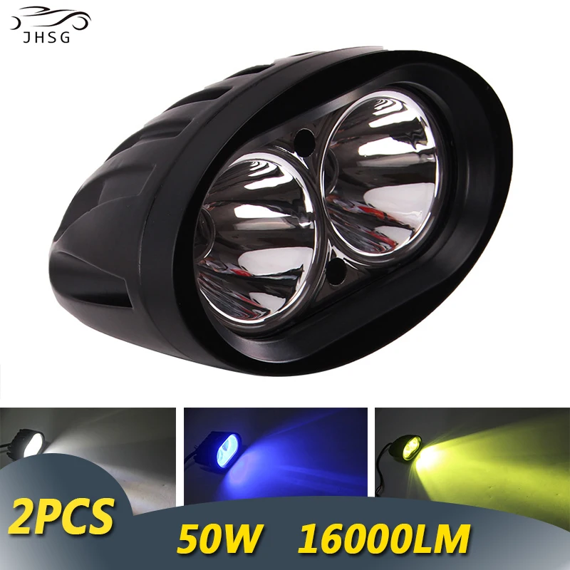 

20W 4 inch LED Work Light Oval Motorcycle Off Road Auxiliary Spotlights Fog Light Spot Flood Beam SUV ATV UTE Driving Headlight