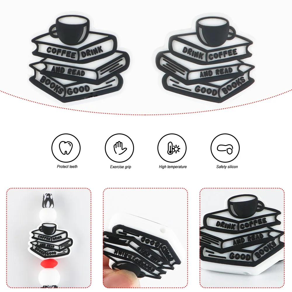 5/10Pcs New Silicone Beads Mini Focus Beads For Jewelry Making DIY Pacifier Chain Bracelet Accessories