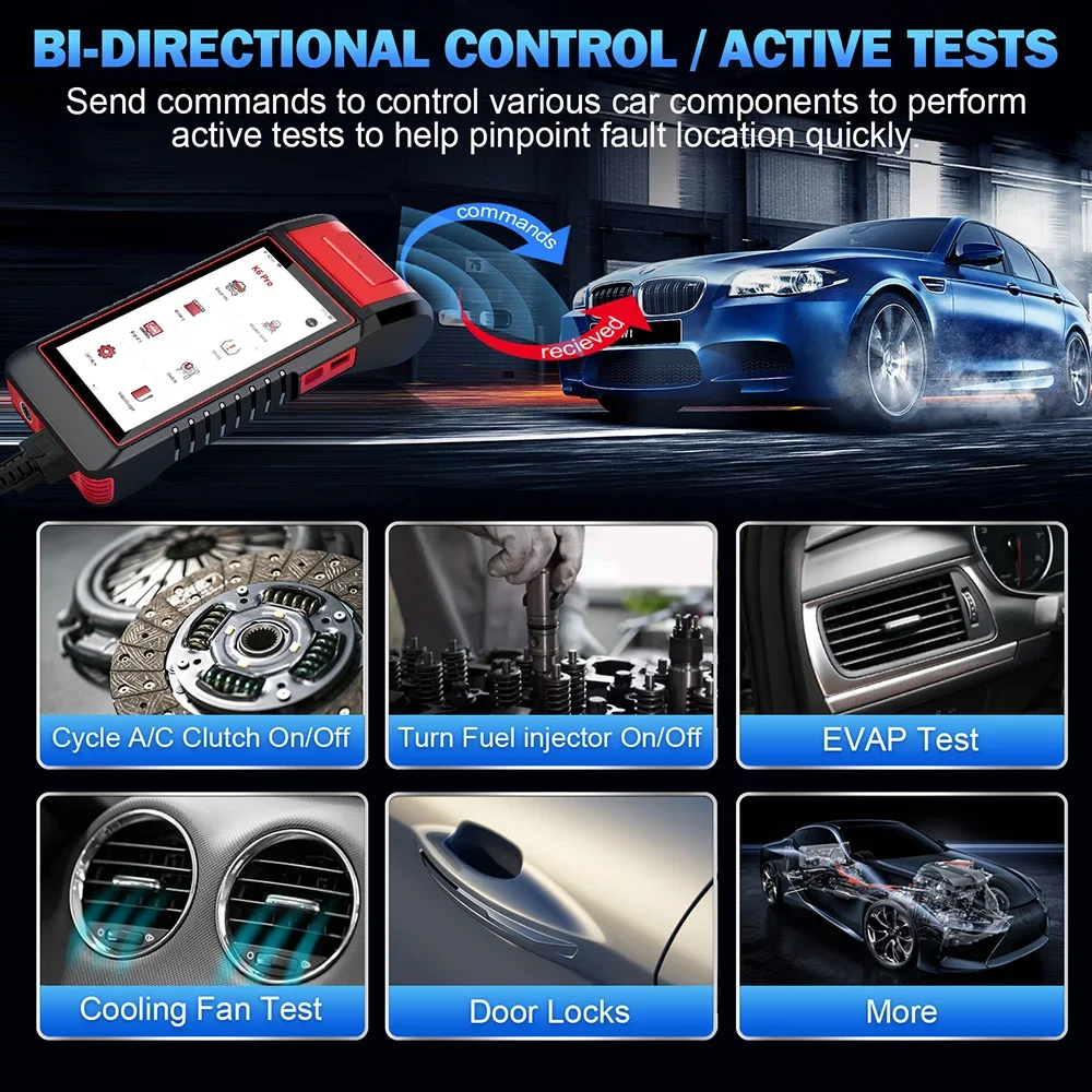 Новое поступление 2024 сканер K6 PRO OBD2 для автомобильных диагностических