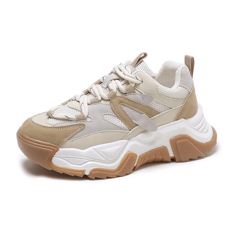 

Retro Shoes Women's 2022 Spring Summer New Classic Students Thick Bottom Non-slip Casual Sports Shoes Vulcanized Shoes