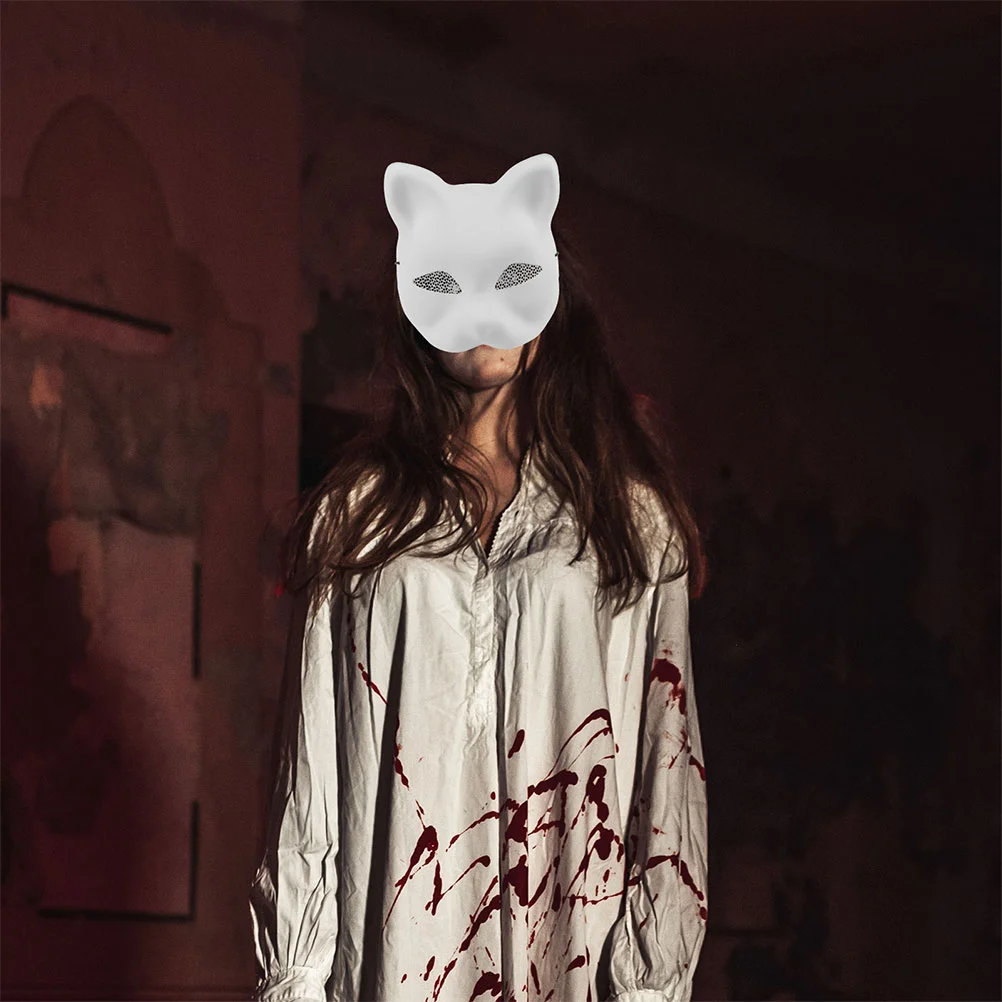 3 шт. маска кошачья основа под покраску маскарад для женщин маски животных пустой