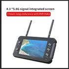 SoloGood 5.8G FPV Monitor with DVR 40CH 4.3 Inch LCD Display 16:9 NTSCPAL Auto Search Video Recording RC FPV Multicopter