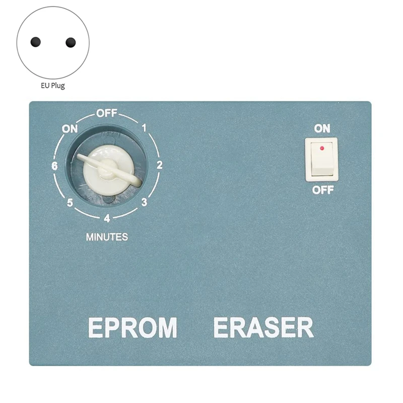 Фото УФ-устройство для удаления данных EPROM, инструмент для стирания данных EPROM, ультрафиолетовый свет для стирания, таймер для стирания полупроводниковых чипов, радиационное устройство для стирания, вилка стандарта ЕС - AD23 №2