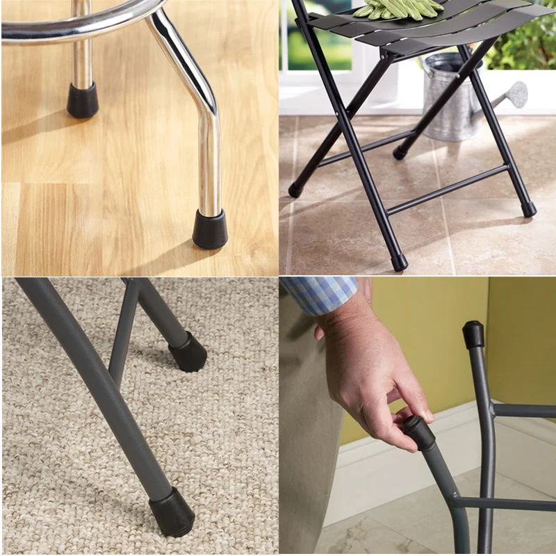 16Pcs Rubber Chair Leg Tips Caps Furniture Foot Table End Cap Covers Floor Protector for Indoor Home Outdoor Patio Garden Office images - 6